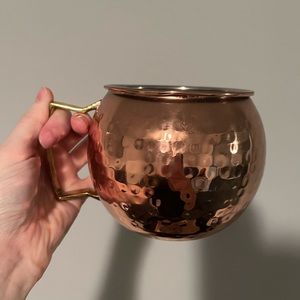 Set of 4 never used copper plated mule mugs